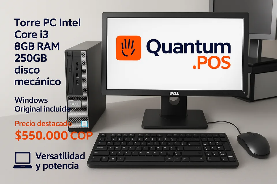 Computador de escritorio para punto de venta